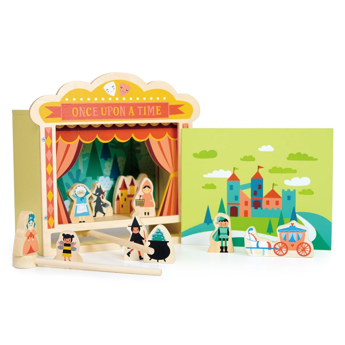 Wooden Tabletop Theatre - Baby&More