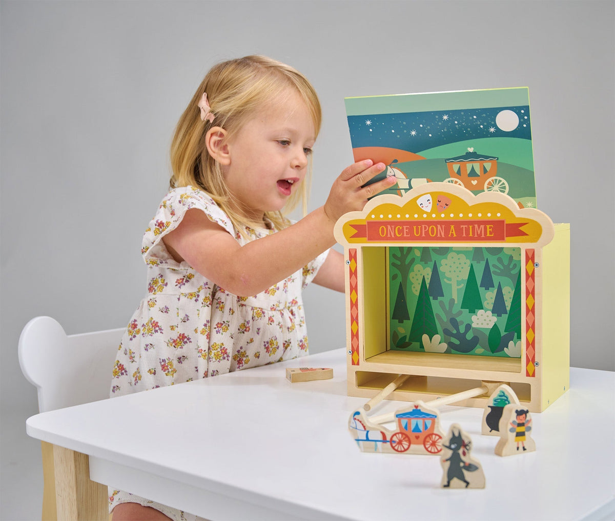 Wooden Tabletop Theatre - Baby&More