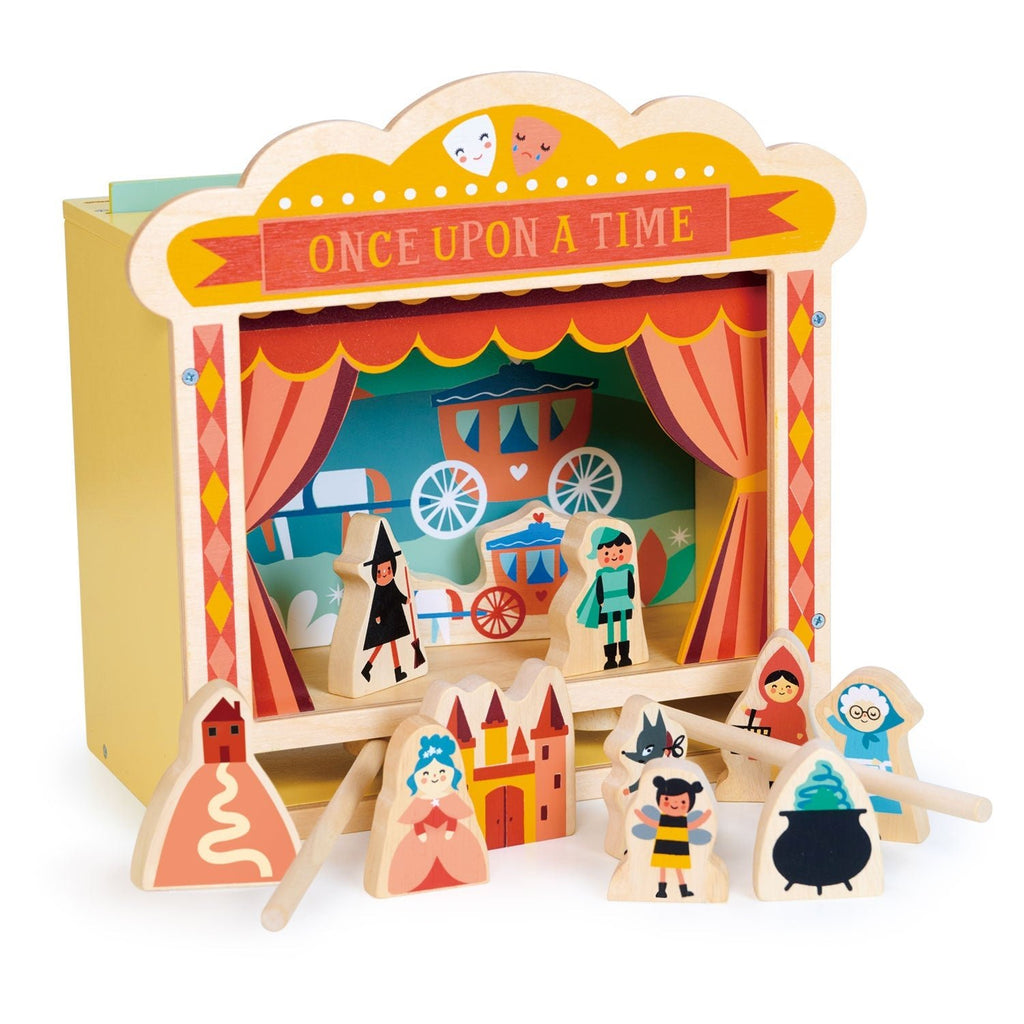 Wooden Tabletop Theatre - Baby&More