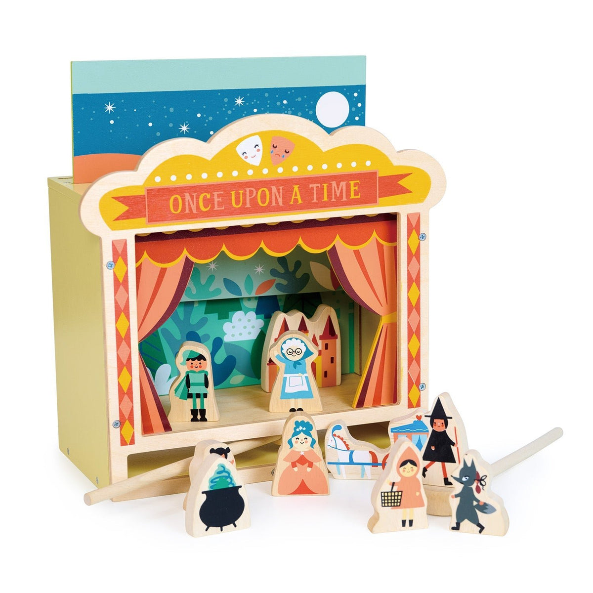 Wooden Tabletop Theatre - Baby&More