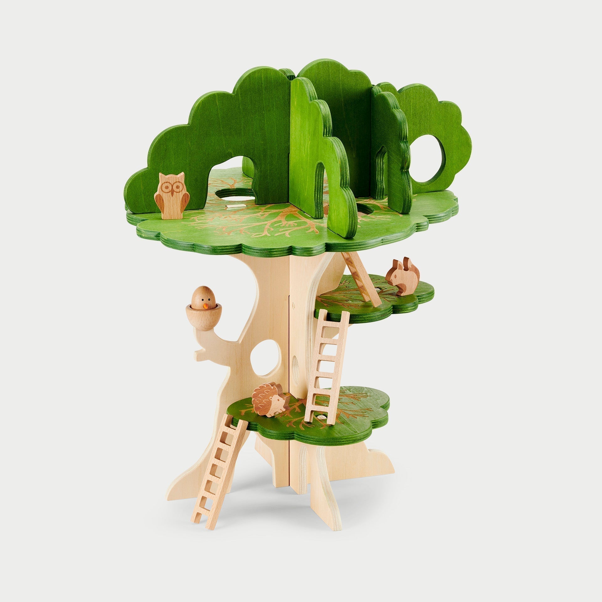 Wooden Woodland Trail Treehouse - Baby&More