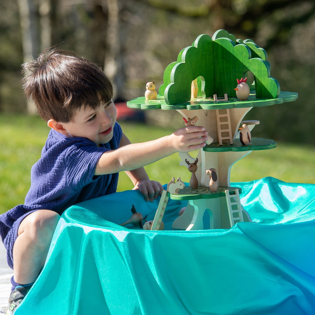 Wooden Woodland Trail Treehouse - Baby&More