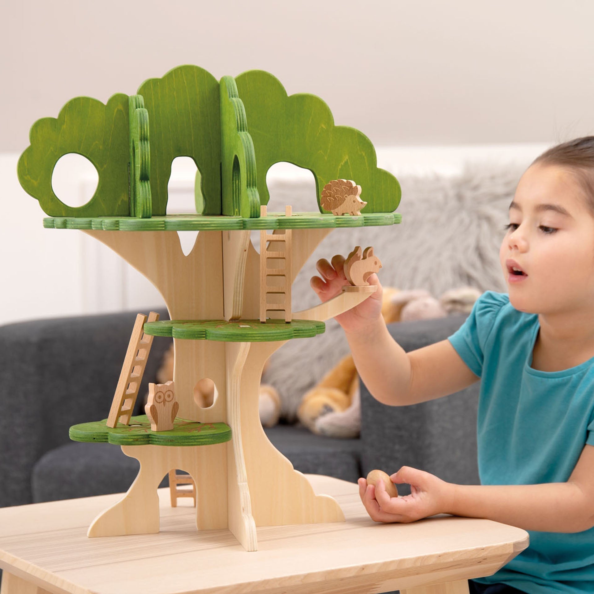 Wooden Woodland Trail Treehouse - Baby&More