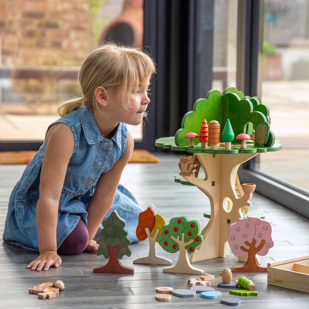 Wooden Woodland Trail Treehouse - Baby&More