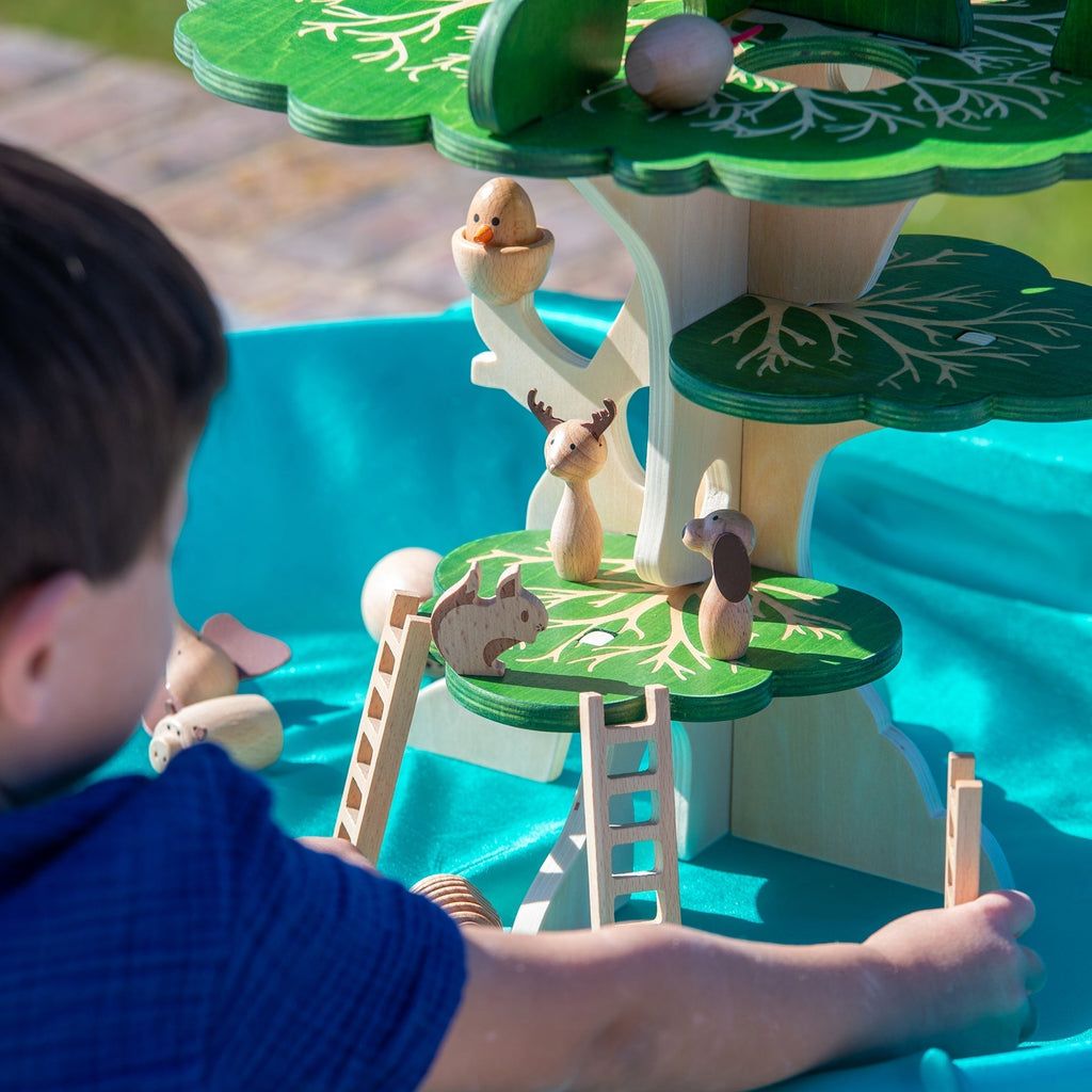 Wooden Woodland Trail Treehouse - Baby&More