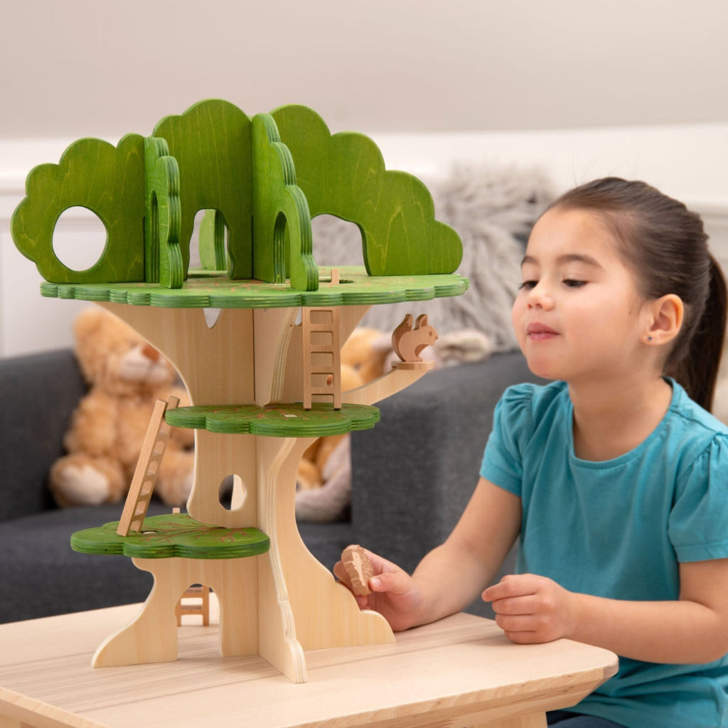 Wooden Woodland Trail Treehouse - Baby&More