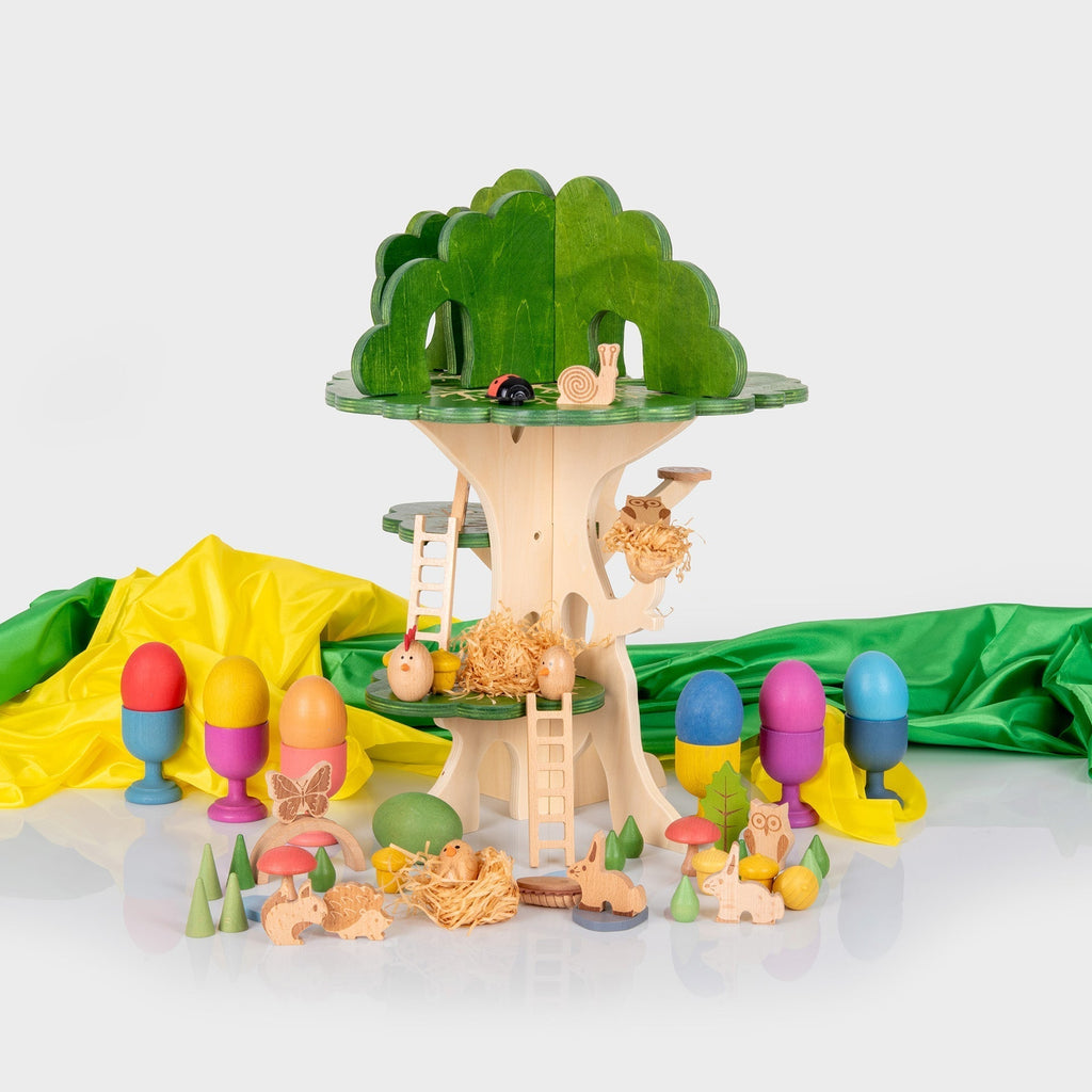 Wooden Woodland Trail Treehouse - Baby&More
