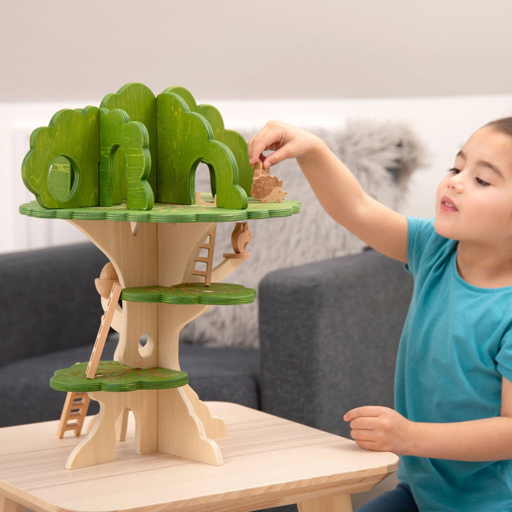 Wooden Woodland Trail Treehouse - Baby&More
