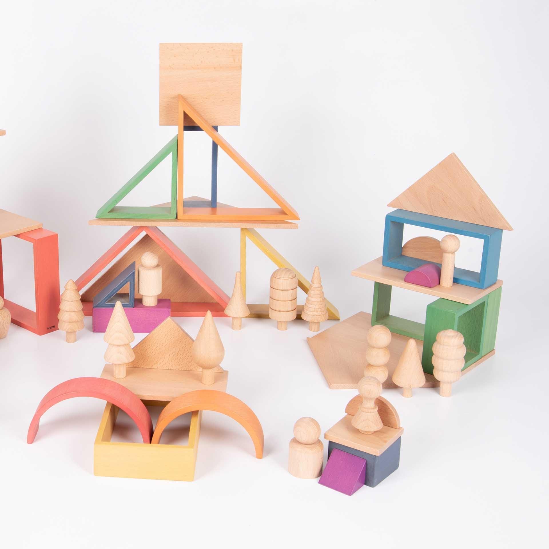 Woodland Toy Trees - Set of 10 - Baby&More