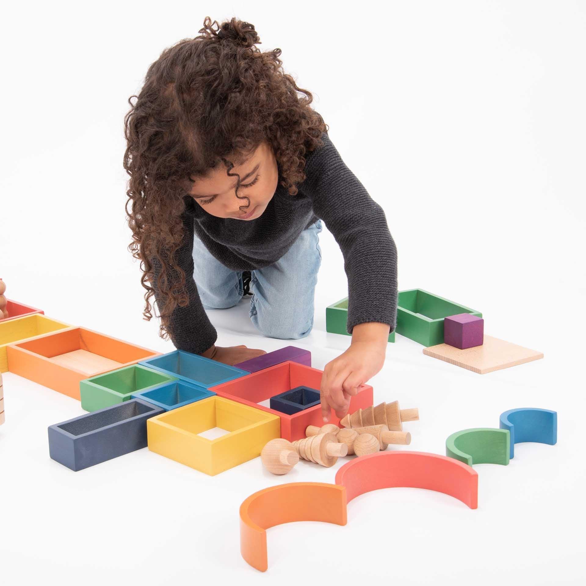 Woodland Toy Trees - Set of 10 - Baby&More