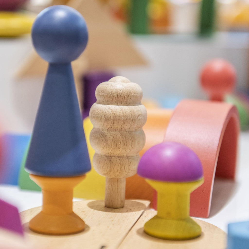 Woodland Toy Trees - Set of 10 - Baby&More
