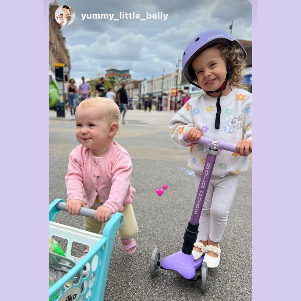 Teeny Fold 3 Wheel Scooter - Purple Unicorn