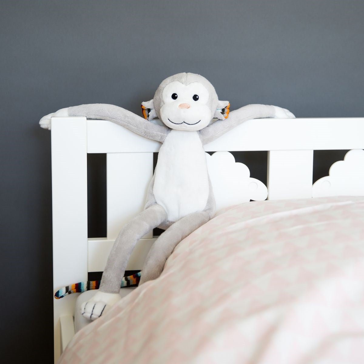 ZAZU Max the Monkey Soft Toy Nightlight with Melodies & Glow - Baby&More