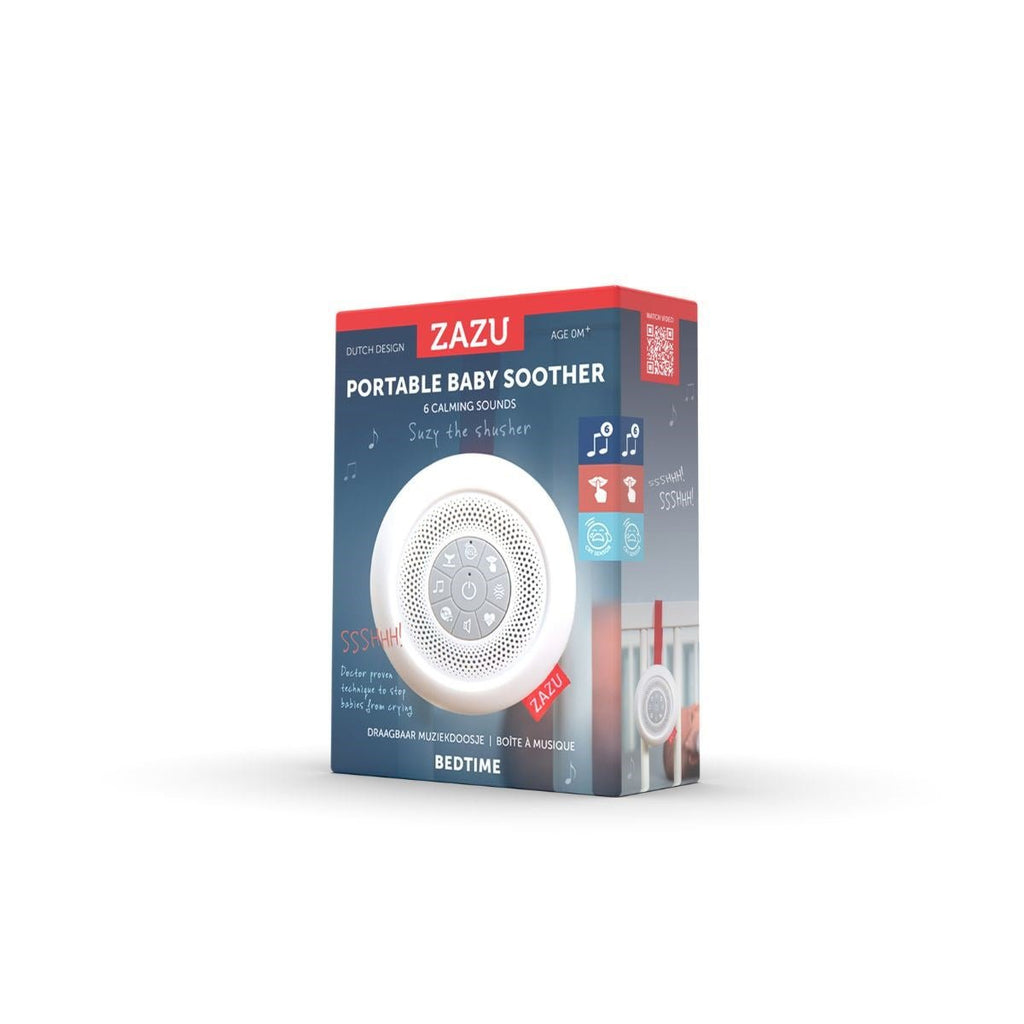ZAZU Suzy Portable Baby Soother with White Noise & Cry Sensor - Baby&More