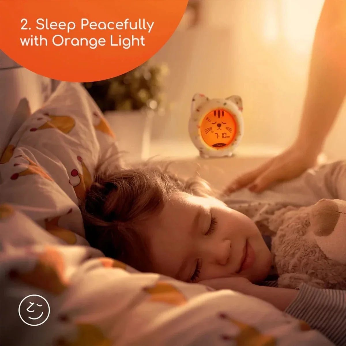 Zeepy Kip the Kitty 4 Phase Sleep Trainer Clock - Baby&More