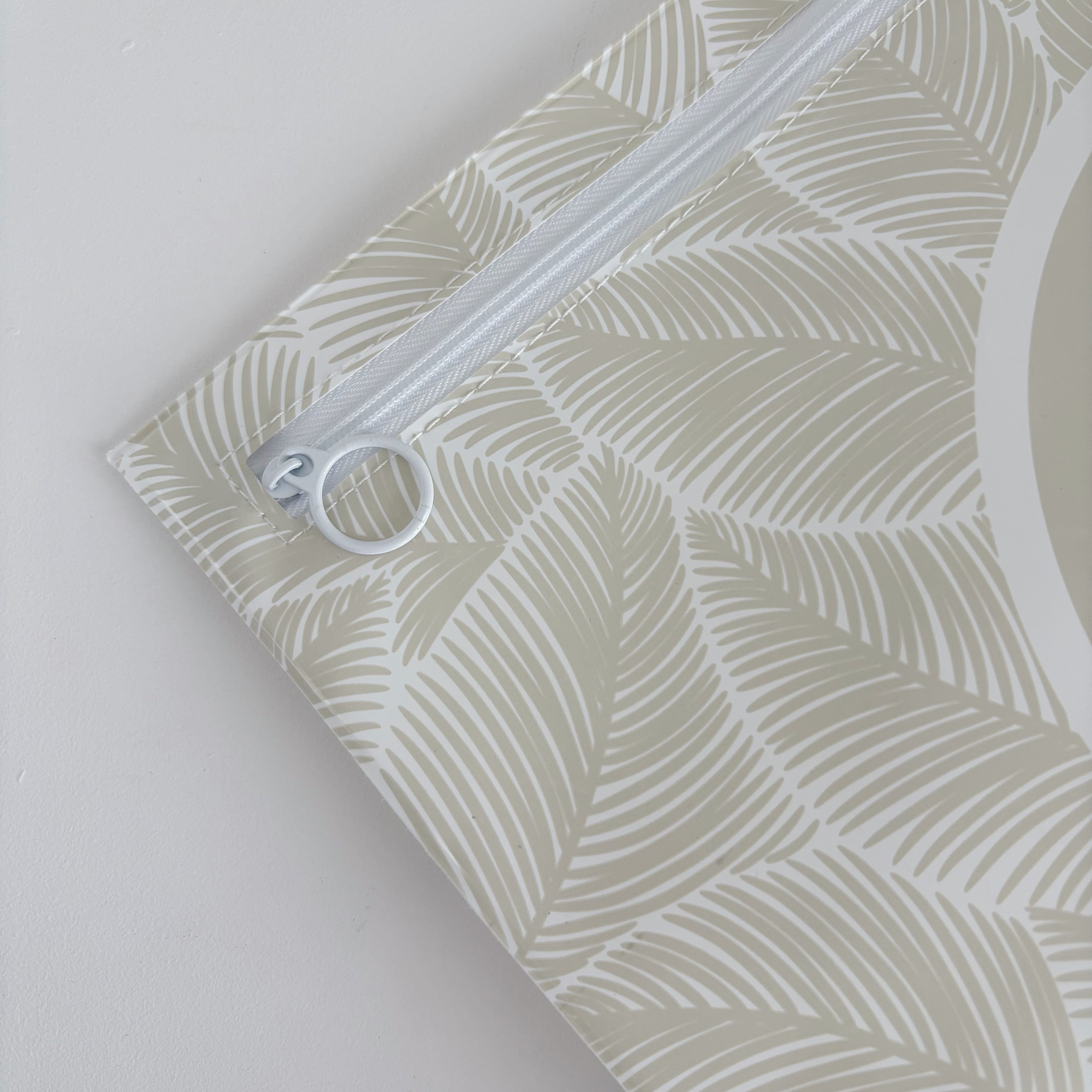 Bobbin and Bumble Hospital Bag Organiser Pouches - Unisex Beige Leaf Print