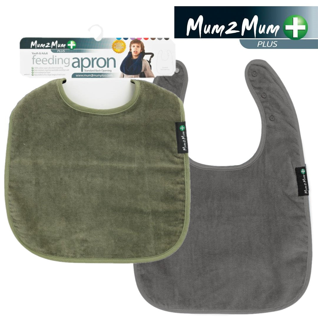 2 PACK - Mum 2 Mum PLUS Clothing Protector for Adults & Youths - ANY COLOURS - Baby&More