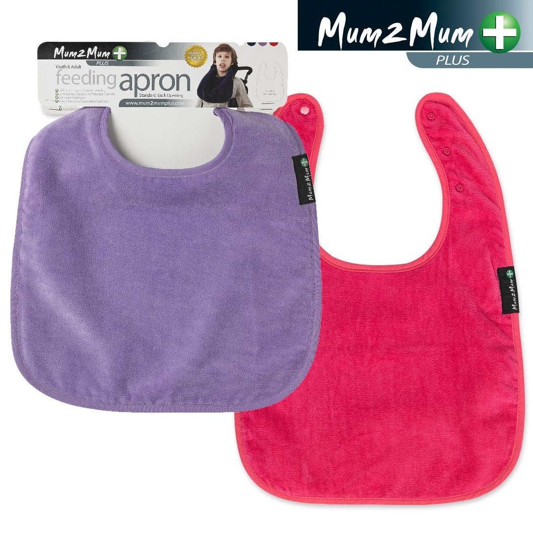 2 PACK - Mum 2 Mum PLUS Clothing Protector for Adults & Youths - ANY COLOURS - Baby&More