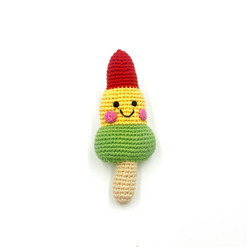 Friendly Rocket Ice Lolly Rattle