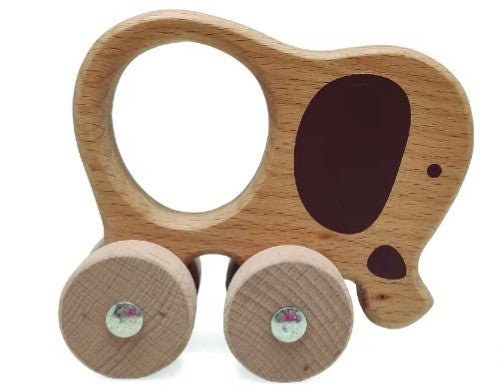 Wooden Animals on Wheels