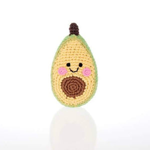 Friendly Avocado Rattle