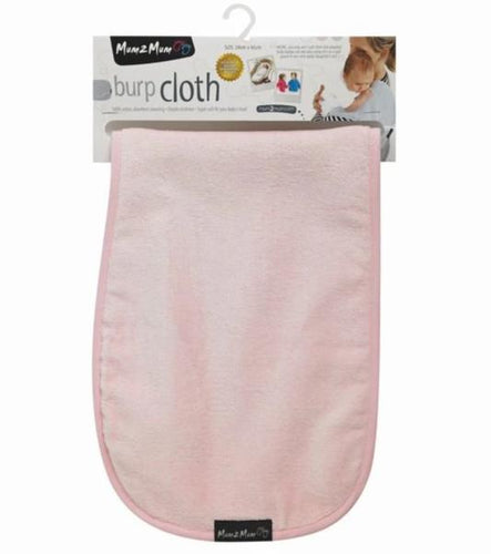 Burp Cloth Baby Pink In Packaging