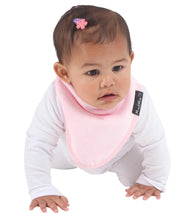 3 PACK - Mum 2 Mum Bandana Style Baby Bibs - Dusty Pink / Baby Pink / Stone