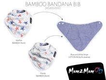Babero bandana de bambú Mum 2 Mum - 8 patrones reversibles
