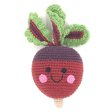 Friendly Beetroot Rattle