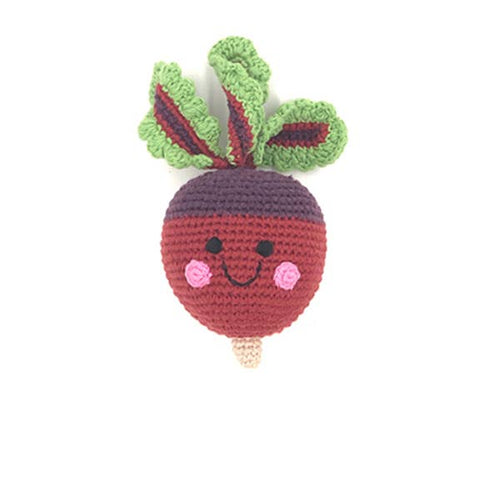 Friendly Beetroot Rattle