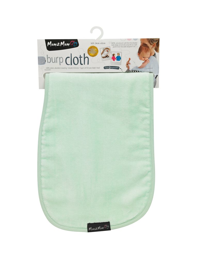 Mum 2 Mum Burp Cloth - Mint