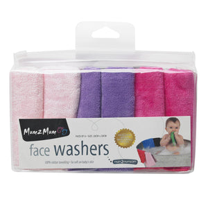 Facewashers Cloth Candy Pink Gift Packaging