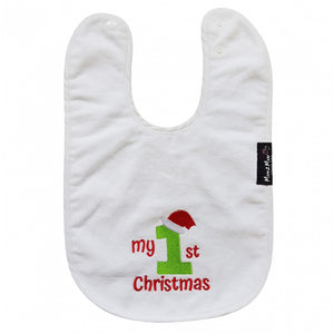 Christmas Mum 2 Mum White Wonder Bib