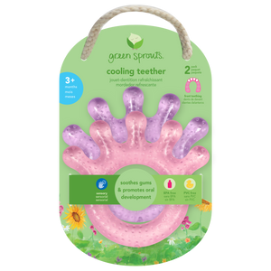 Cooling Teether - Two Pack - Pink & Purple / Blue & Green