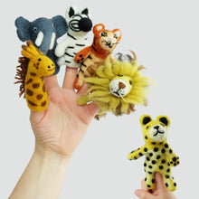 Marionetas de dedo de fieltro - Jungle Jamboree