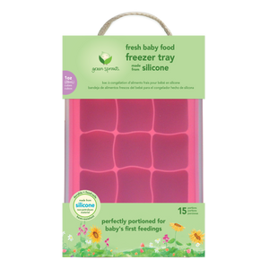 Silicone Freezer Tray in Aqua, Pink or Green