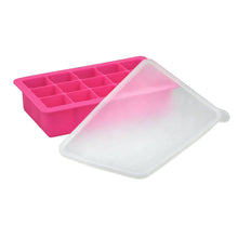 Silicone Freezer Tray in Aqua, Pink or Green