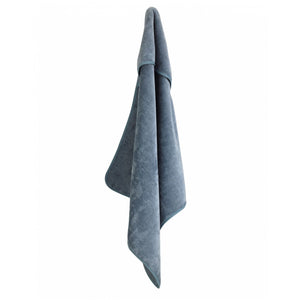 Hooded Grey Towel Hanging
