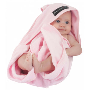 Hooded Towel Pink Insitu