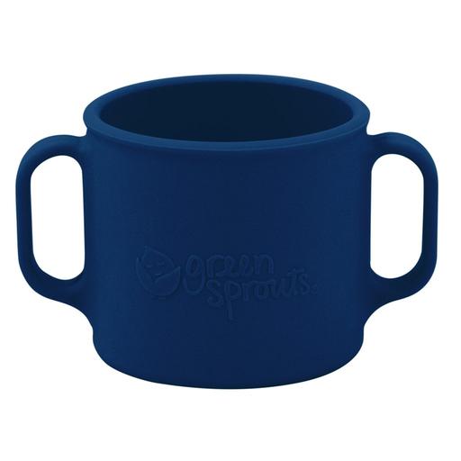 Learning Cup made from Silicone in Pink, Navy Blue or Green