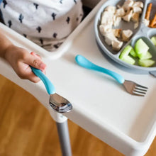 Learning Cutlery Set in Aqua or Green