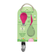 Learning Spoons Set of Two - Pink or Aqua
