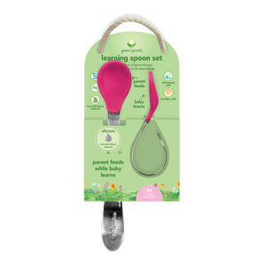 Learning Spoons Set of Two - Aqua