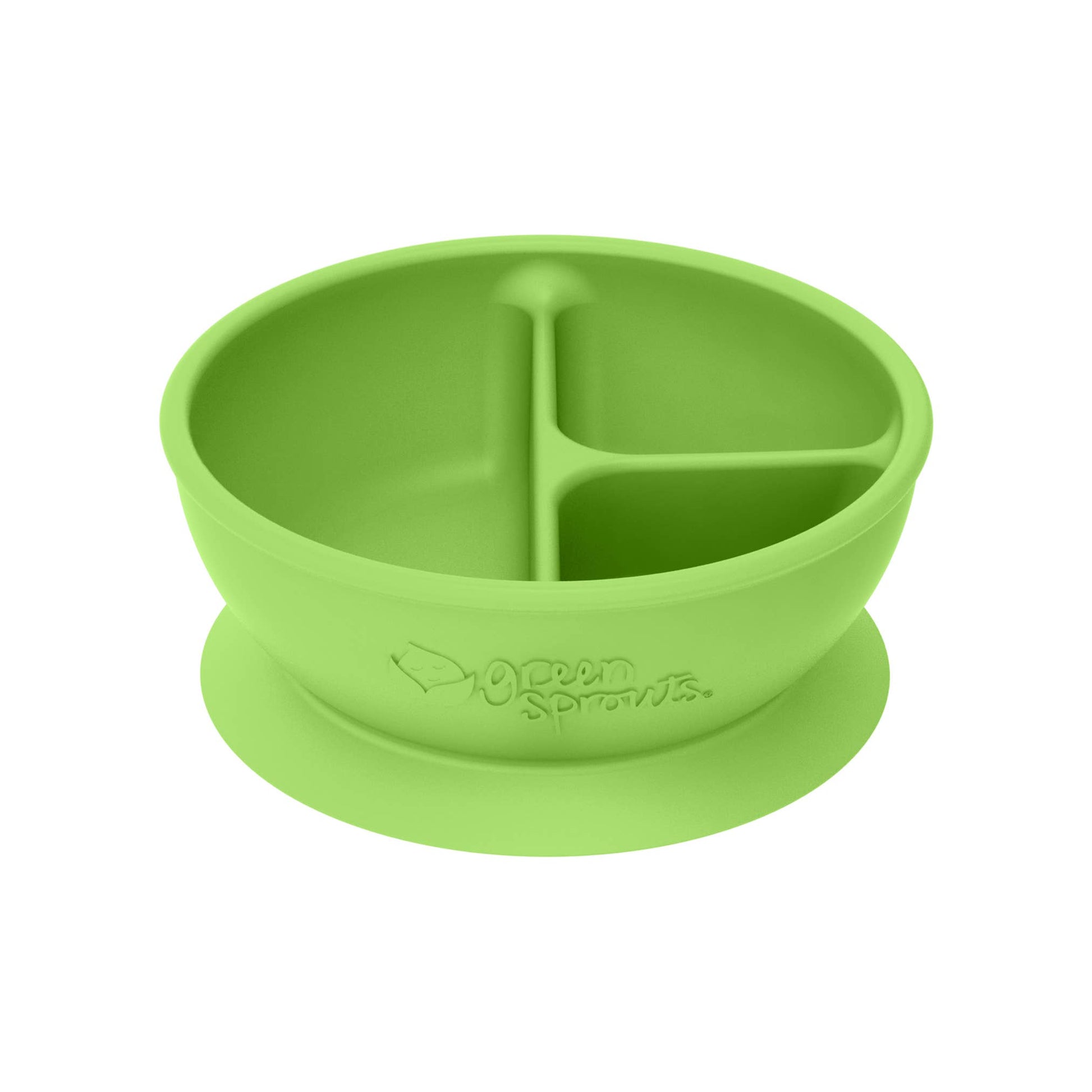 Learning Bowl made from Silicone in Pink, Green, Navy Blue or Aqua