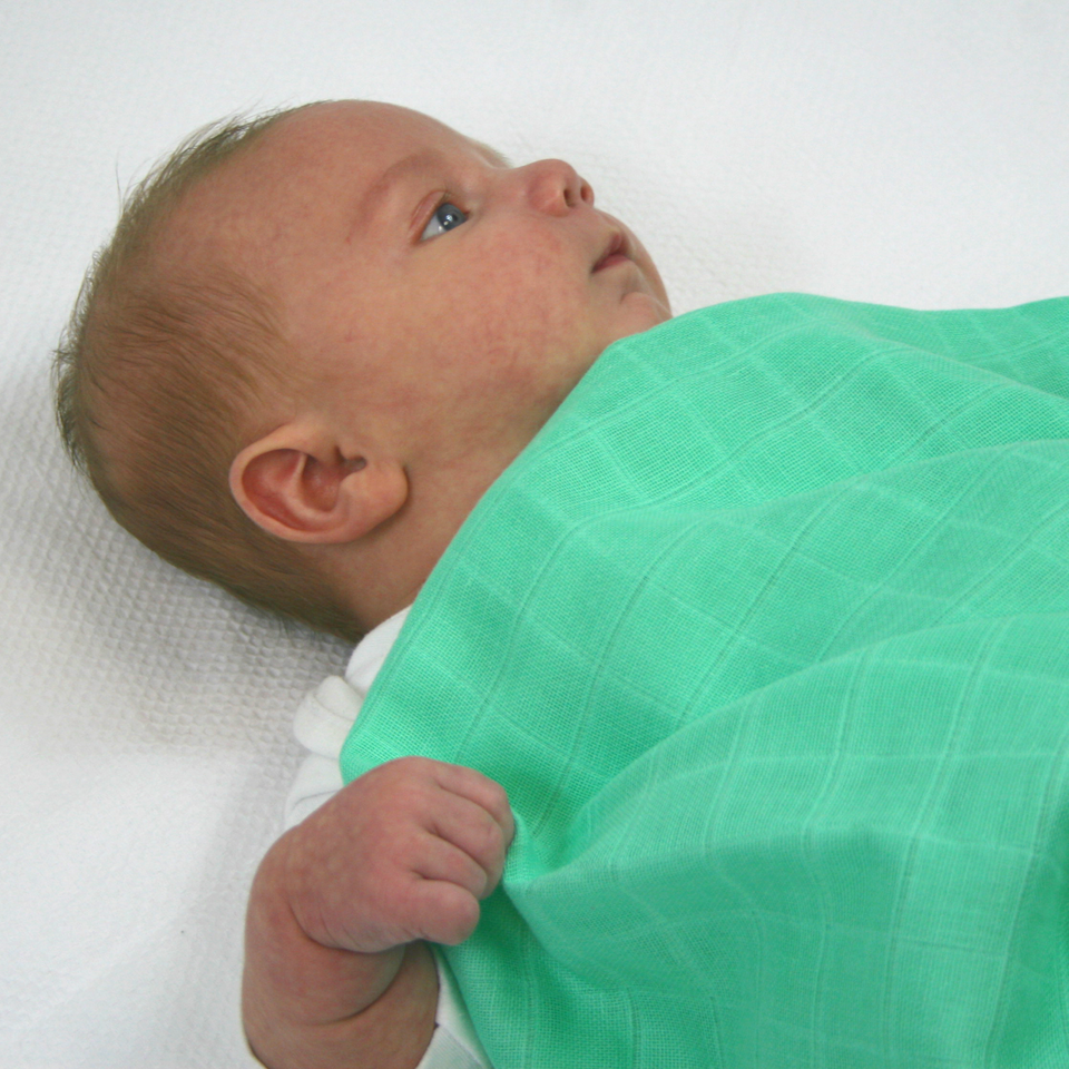 Muslin Squares 12 Pack - Spots & Stars