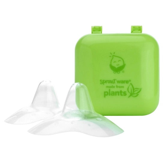Nipple Shields made from Silicone & Plants (2 Pack)