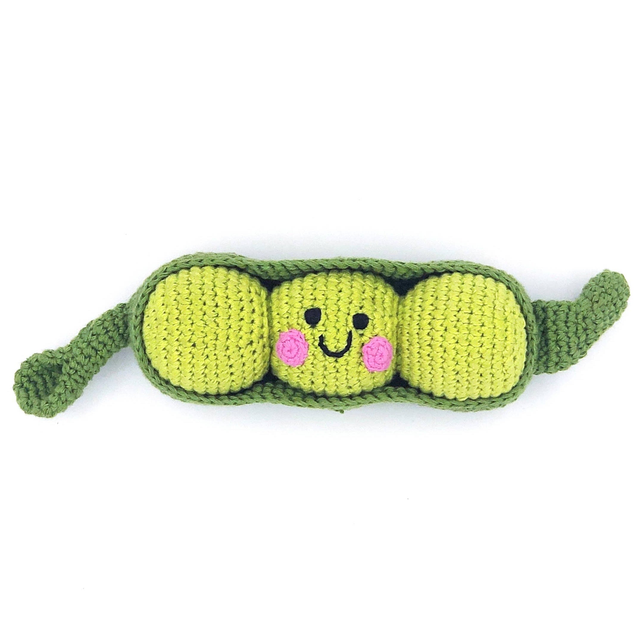 Friendly Peapod Rattle