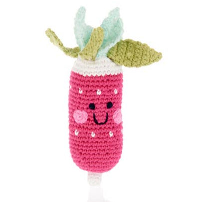 Friendly Radish Rattle