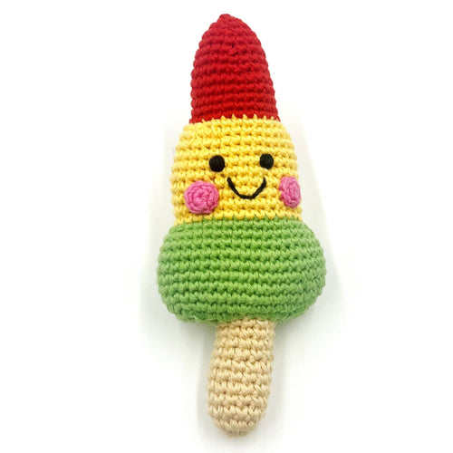 Friendly Rocket Ice Lolly Rattle
