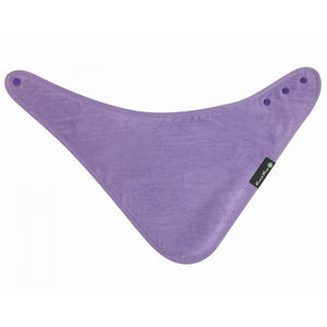 Adult Bandana Wonder Bib Purple Flat